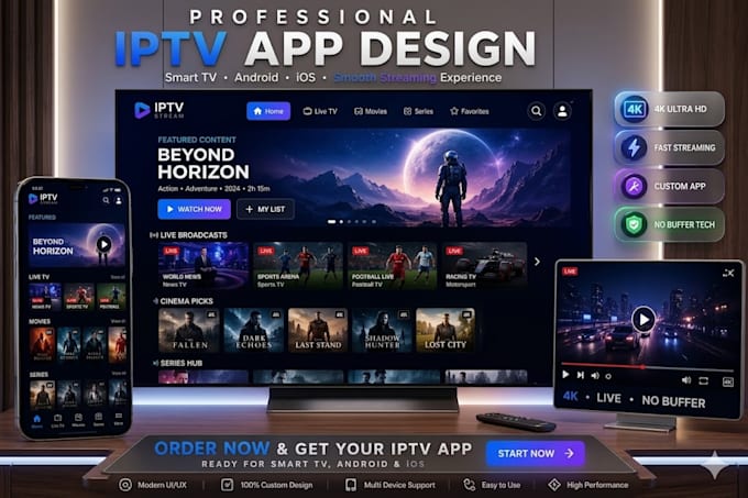Photo IPTV interface