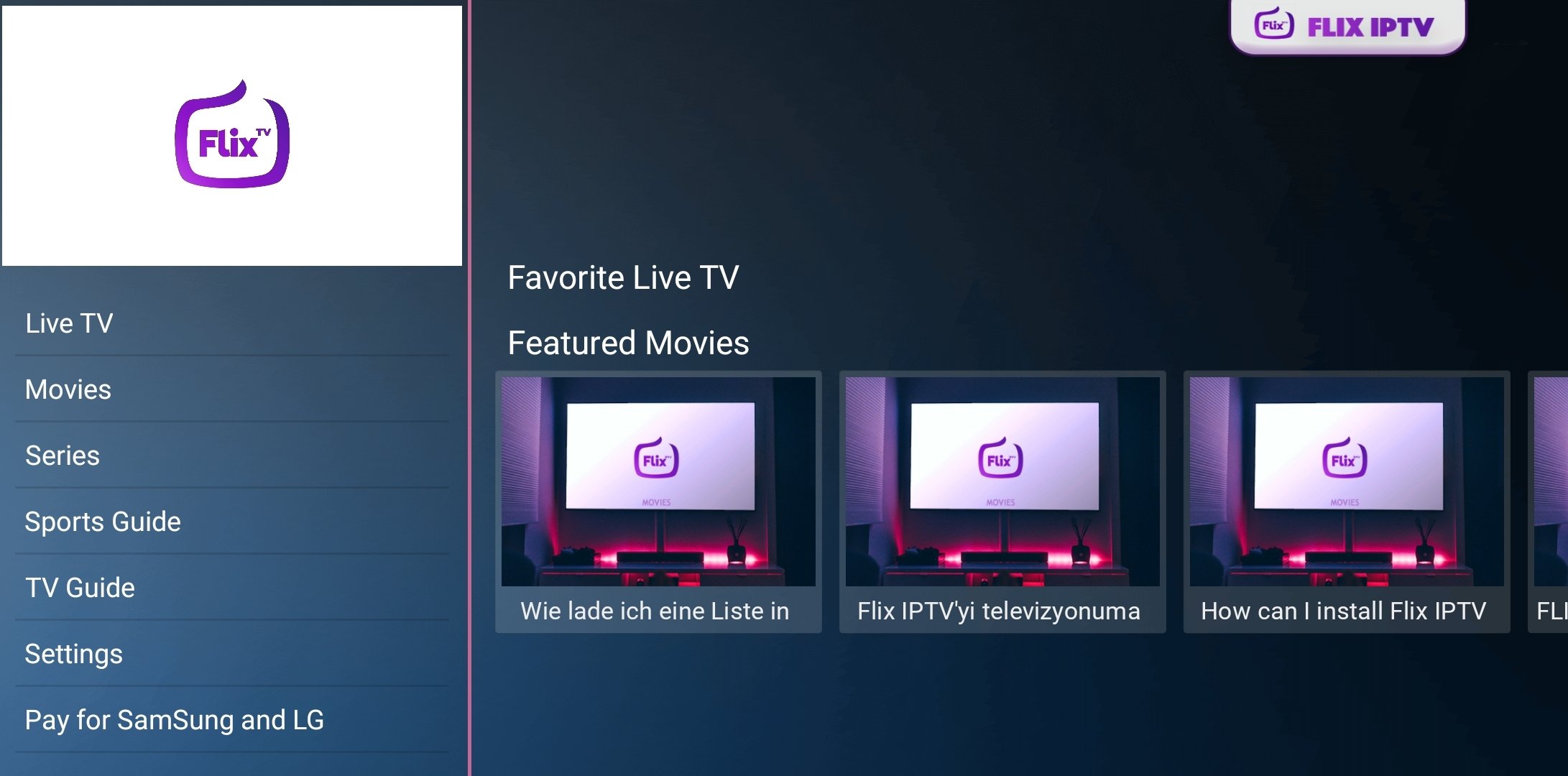 Flix IPTV: Como Assistir Filmes e Séries ao Vivo