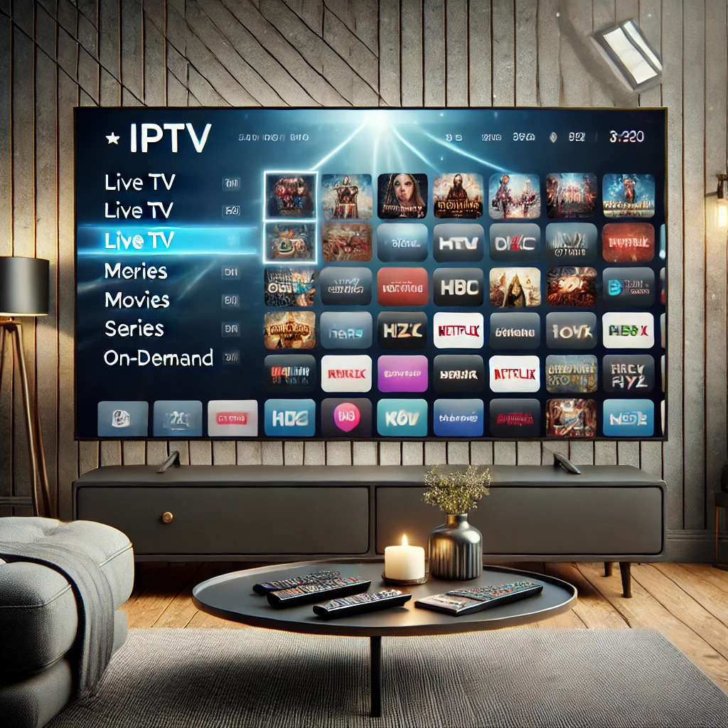 Photo TV screen